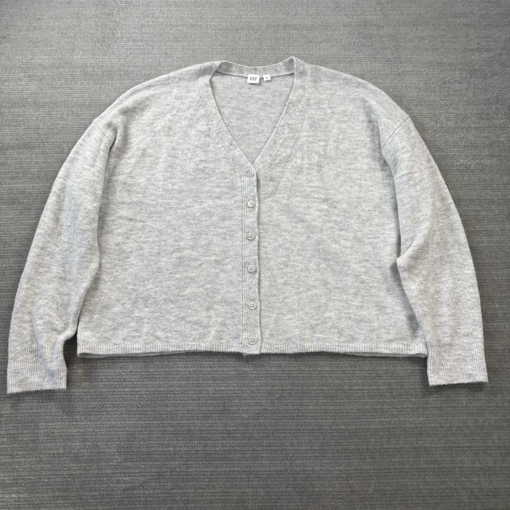 Gap Cardigan Womens XL Gray Forever Cozy Casual Stretch Officewear Relax Fit